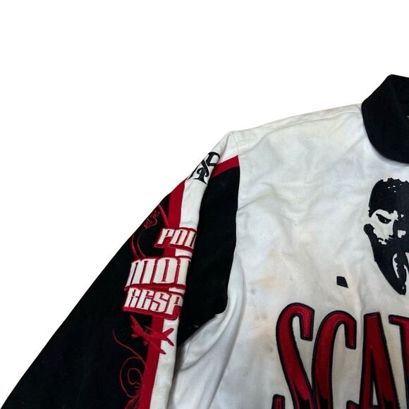 Vintage Scarface Jeff Hamilton Varsity Jacket Large - Picture 6 of 12